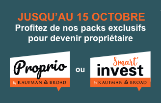 Packs Proprio & Smart'invest - Septembre 2020 | Kaufman & Broad