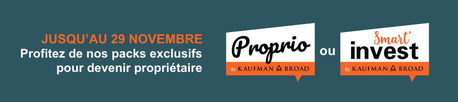 Packs Proprio & Smart'invest - Novembre 2020 | Kaufman & Broad