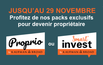 Packs Proprio & Smart'invest - Novembre 2020 | Kaufman & Broad