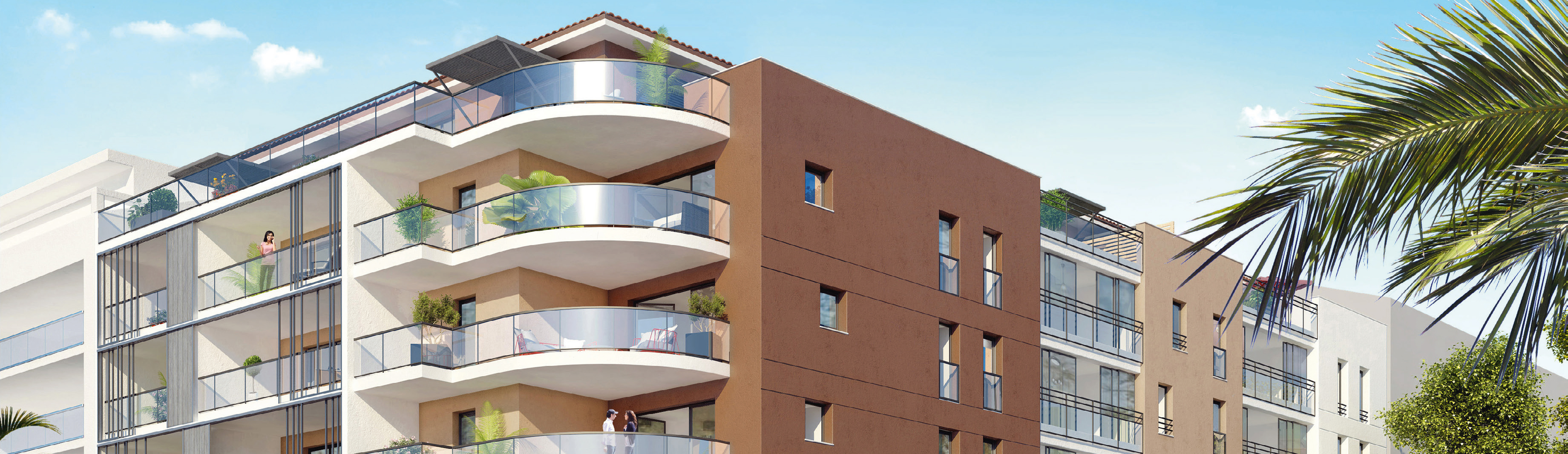 Programme immobilier neuf Angle Marine à Saint Raphael, trouver un appartement neuf en Provence-Alpes-Cote-d'azur
