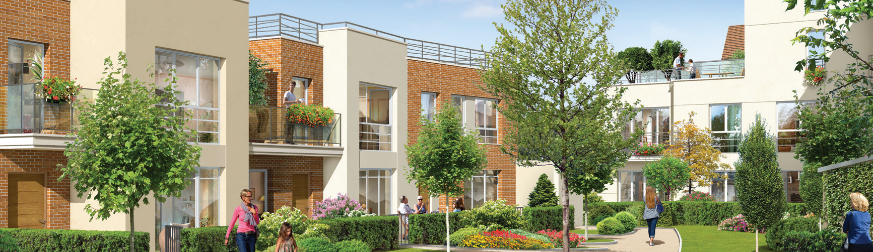 Programme immobilier neuf Coeur village à Montfermeil, trouver un appartement neuf en Ile-de-France