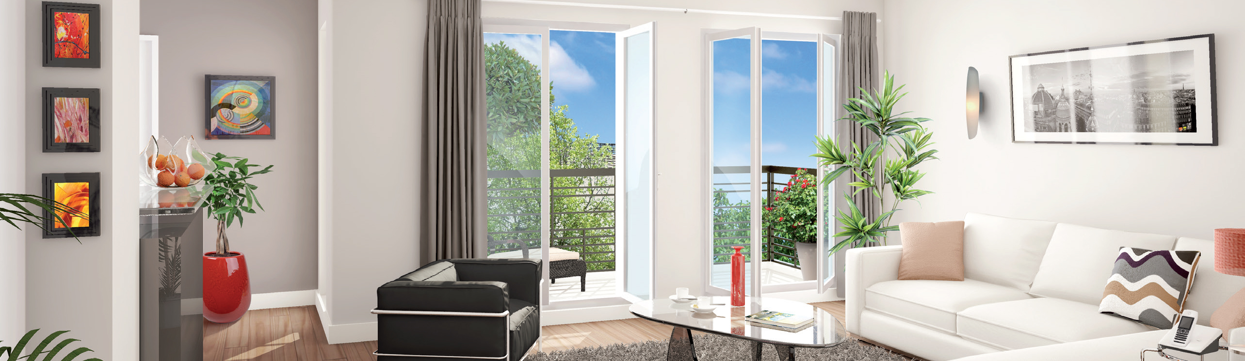 Programme immobilier neuf Coeur village à Montfermeil, trouver un appartement neuf en Ile-de-France