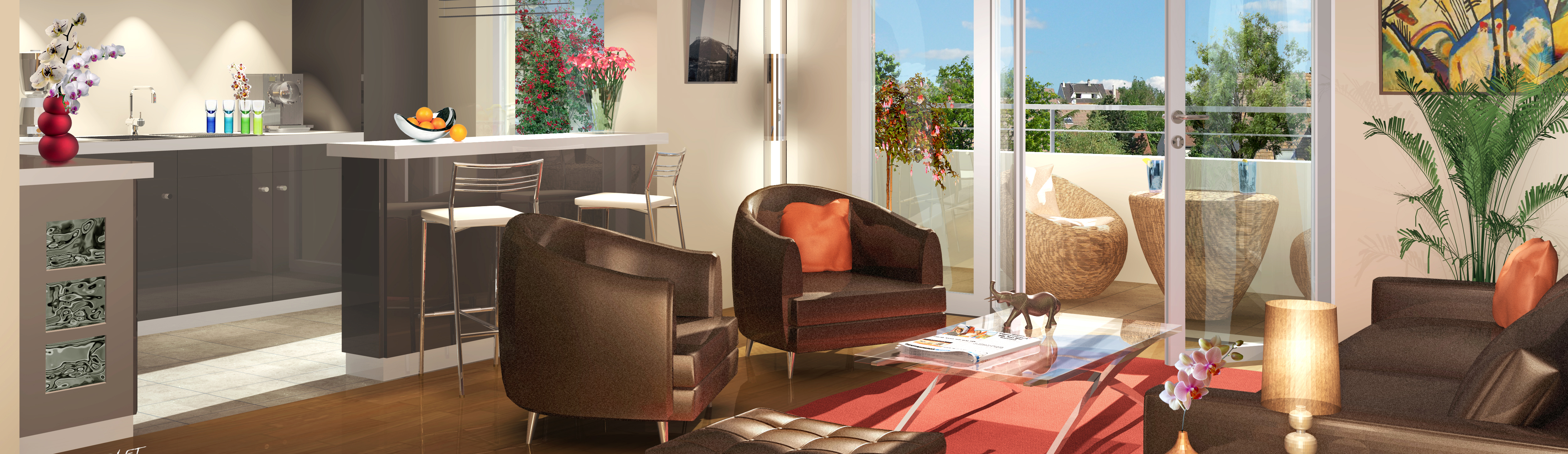 Programme immobilier neuf Carré Morgiou à Marseille, trouver un appartement neuf dans les Bouches-du-Rhône
