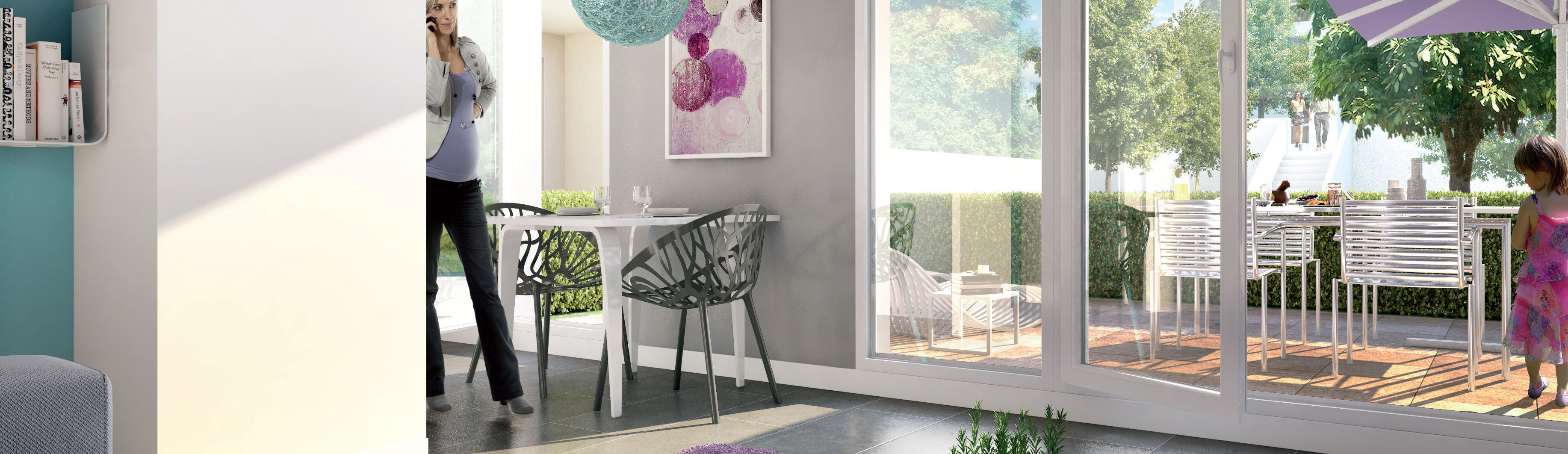 Programme immobilier neuf fusion L à Rosny sous bois, trouver un appartement neuf en Ile-de-France