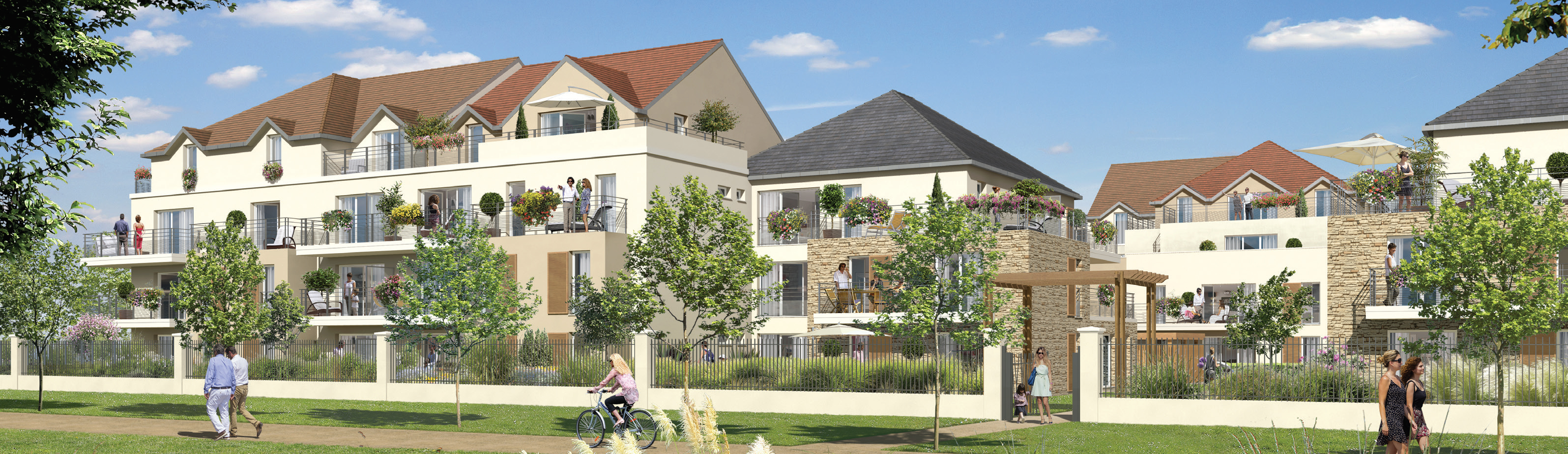Programme immobilier neuf Les Rives du Lac à St Pierre du Perray, trouver un appartement neuf en Île-de-France