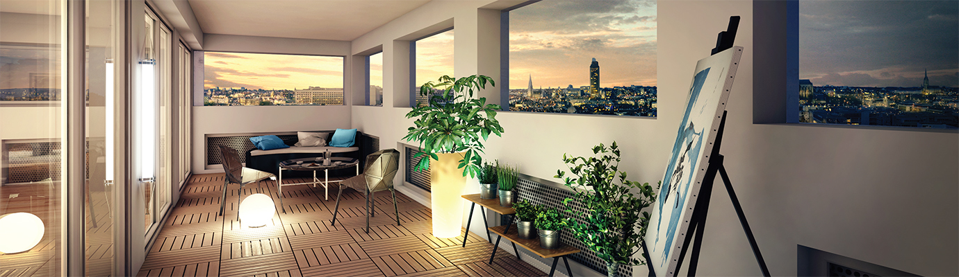 Programme immobilier neuf 360 View à Nantes, trouver un appartement neuf en Loire-Atlantique