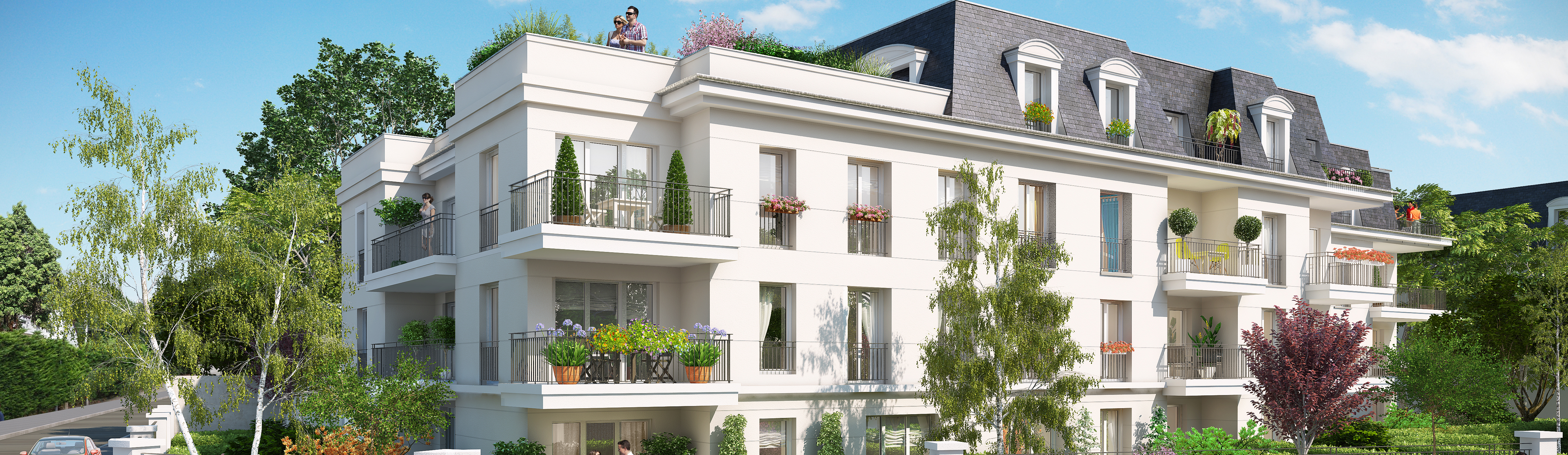 Programme immobilier neuf Villa Rosa à Villecrenes, trouver un appartement neuf en Île-de-France