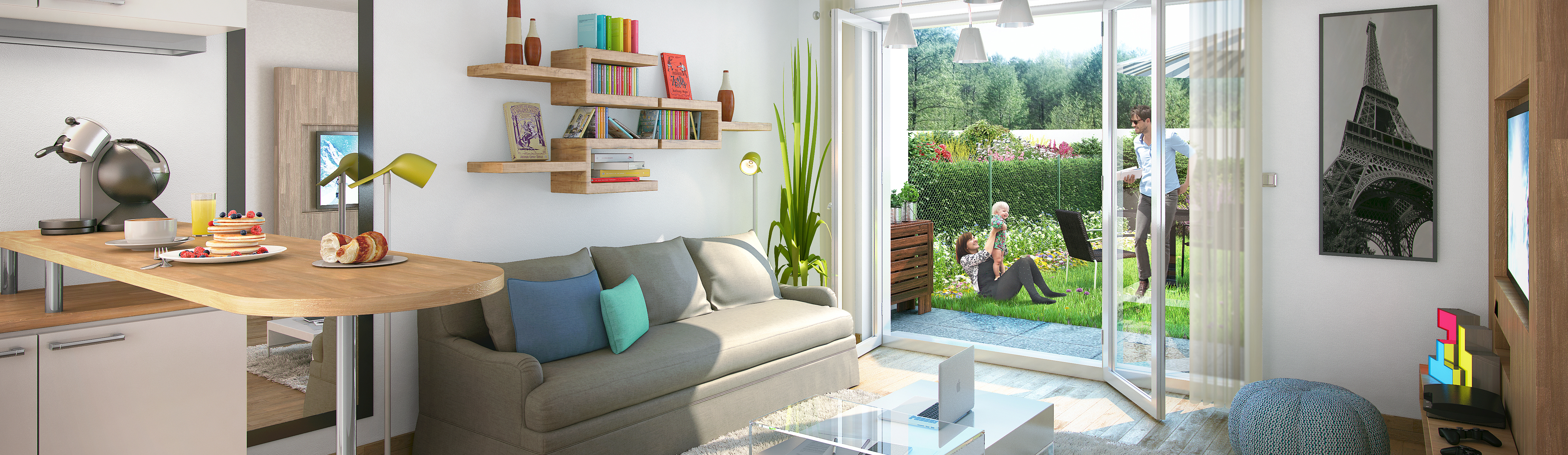 Programme immobilier neuf Villa Rosa à Villecrenes, trouver un appartement neuf en Île-de-France