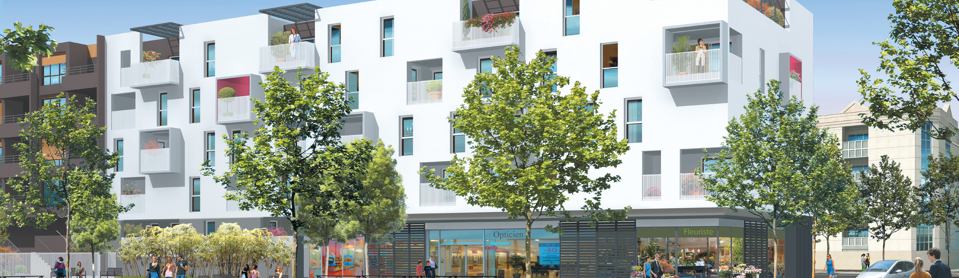 Programme immobilier neuf Terra Nostra à Montpellier, trouver un appartement neuf en Languedoc-Roussillon