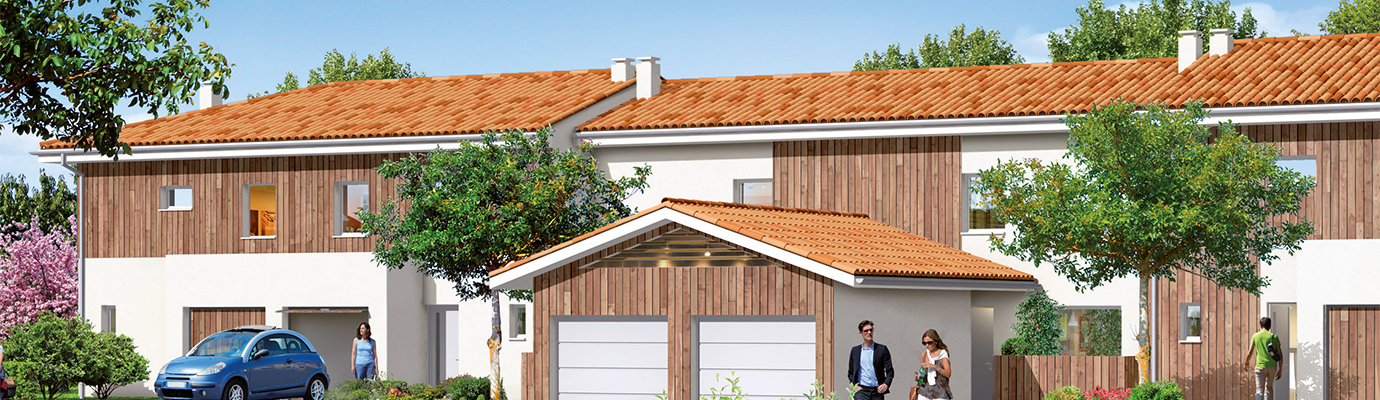Programme immobilier neuf Le Parc de Citon à Pompignac (33), trouver un appartement ou une maison neuve en Gironde
