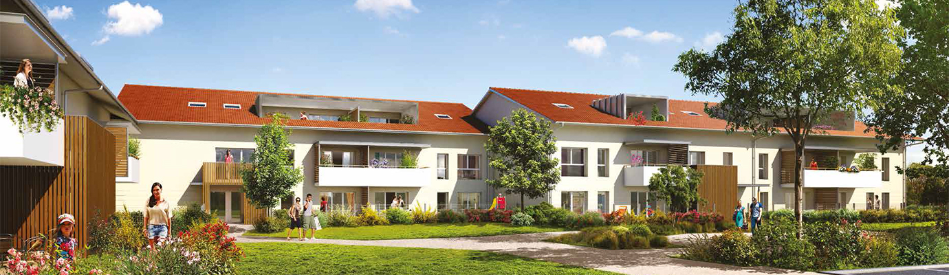 Programme immobilier neuf parc emreaude à Thonon-les-bains, trouver un appartement neuf en Haute-Savoie