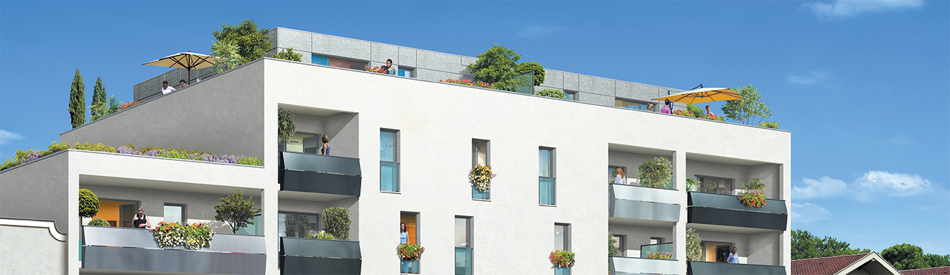 Programme immobilier neuf Les Brises de L'Adour à Bayonne, trouver un appartement neuf en Pyrénées-Atlantique