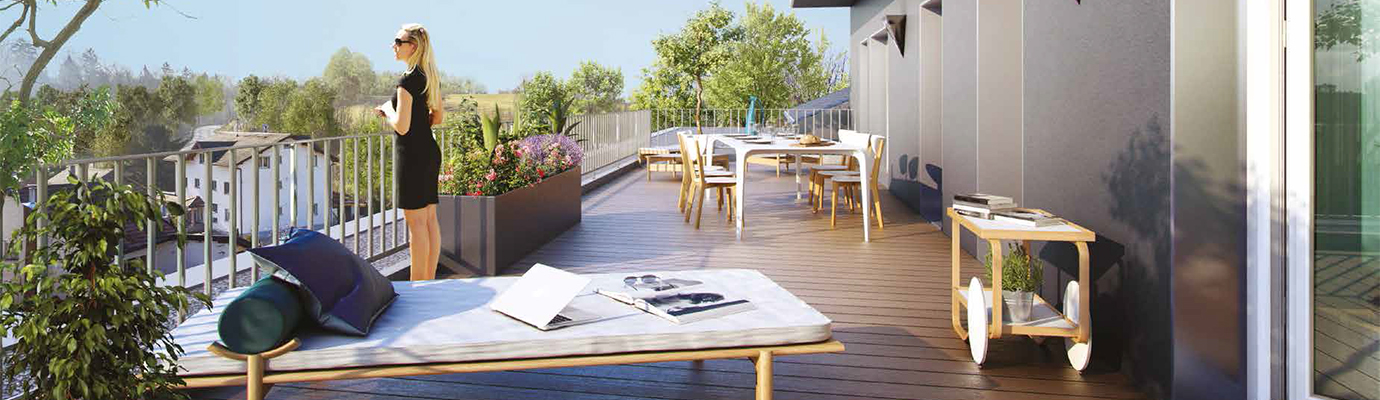 Programme immobilier neuf Villa Leman à Bonne, trouver un appartement neuf en Haute-Savoie