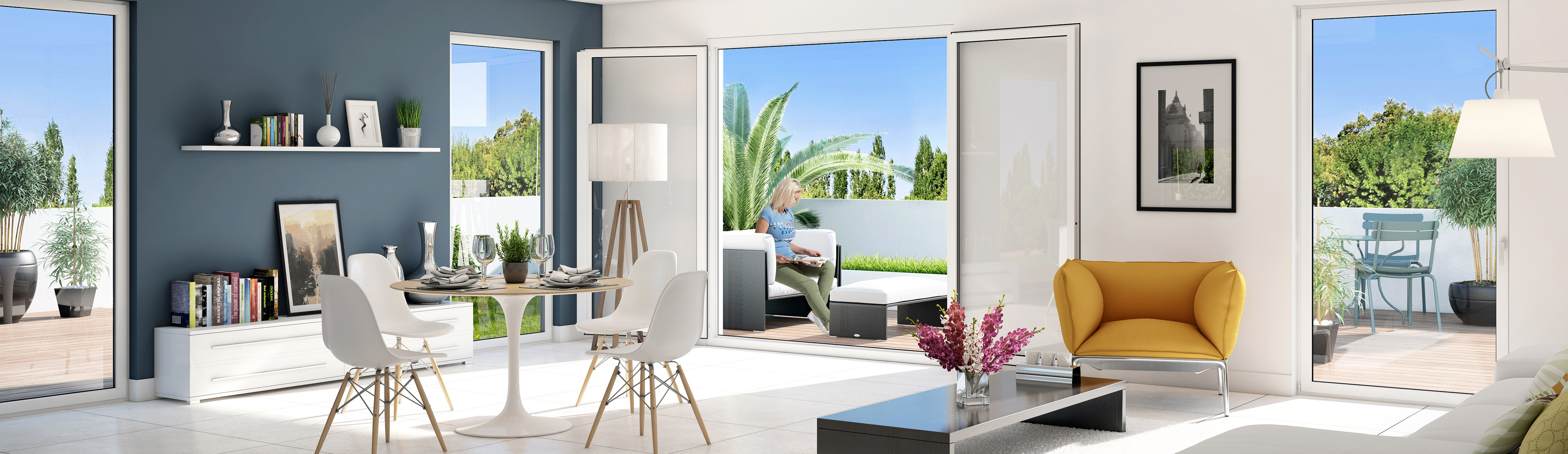 Programme immobilier neuf l'avant mer à Saint-Laurent-du-Var(06), trouver un appartement neuf en Provence-Alpes-Côte d'Azur