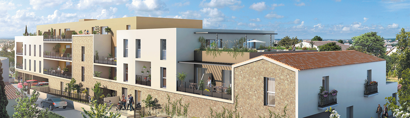 Programme immobilier neuf Le Terral à Saint-Jean-de-Vedas (34), trouver un appartement neuf en Languedoc-Roussillon