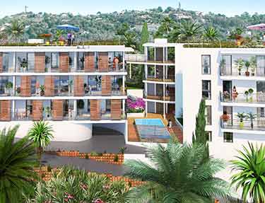 Programme immobilier neuf Horizon Bay à Cannes (06), trouver un appartement neuf dans en Provence-Alpes-Côte-d'Azur