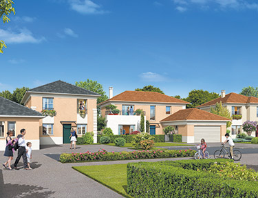 Programme immobilier neuf Green Lodge II à Villepreux (78), trouver une maison neuve aux Yvelines