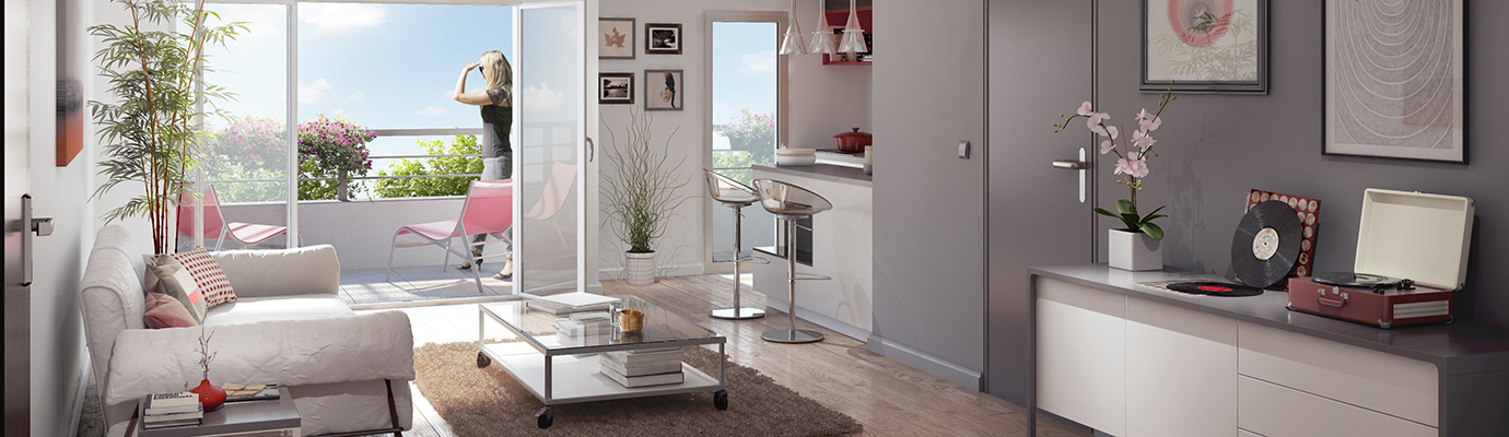 Programme immobilier neuf Grand Angle à Nantes (44), trouver un appartement neuf en loire-atlantique