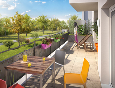 programme immobilier neuf sweet garden - Kaufman & Broad