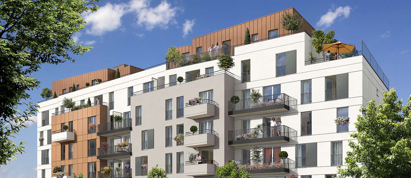 Programme immobilier neuf Urban Verde à Romainville (93), trouver un appartement neuf en Île-de-France