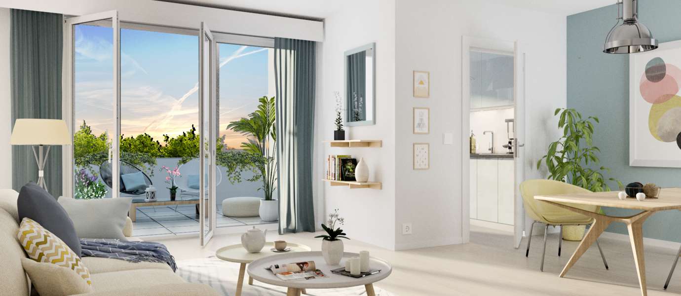 Programme immobilier neuf Urban Verde à Romainville (93), trouver un appartement neuf en Île-de-France