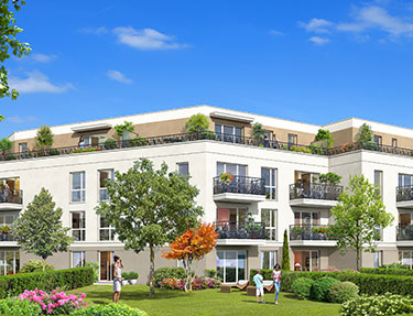 programme immobilier neuf les terrasses du parc - Kaufman & Broad