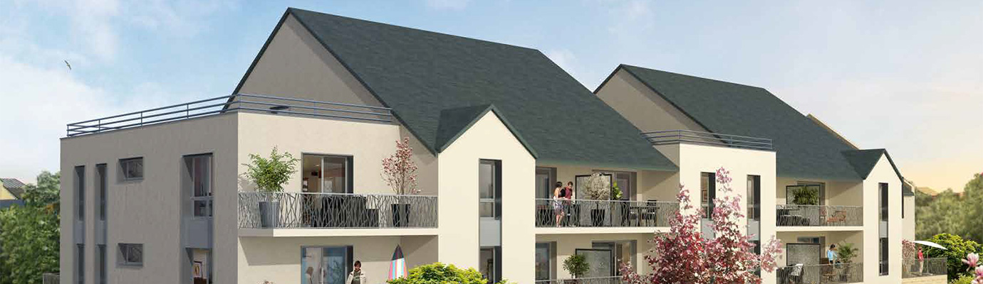 Programme immobilier neuf résidences safran à Ouistreham, trouver un appartement neuf dans le calvados