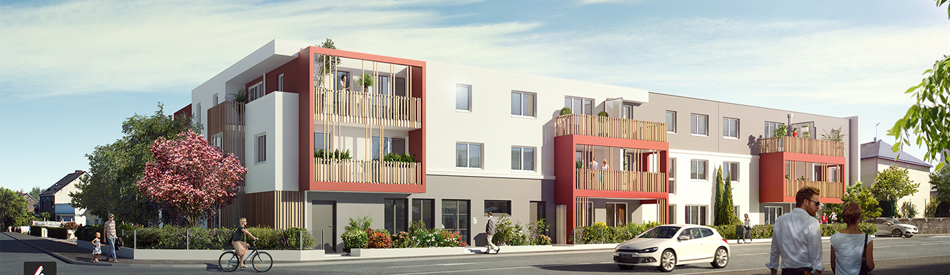 Programme immobilier neuf Les Amarres à Saint-Nazaire (44), trouver un appartement neuf en Loire-Atlantiques