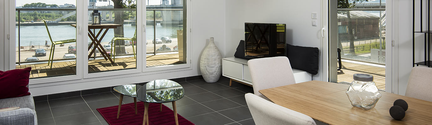 Programme immobilier neuf Docks en Seine à Rouen, trouver un appartement neuf en Seine Maritime