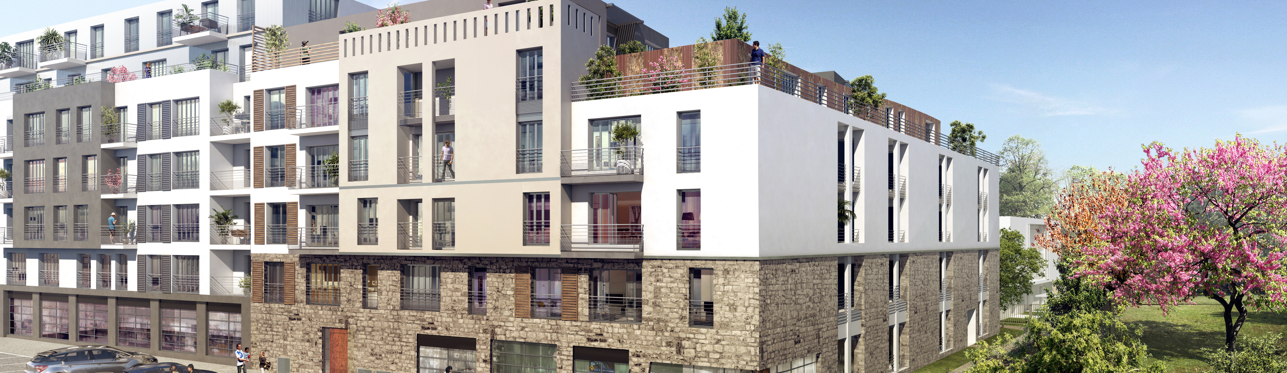 Programme immobilier neuf Les Terrasses de l'Observatoire à Juvisy sur Orge (91), trouver un appartement neuf en Île-de-France