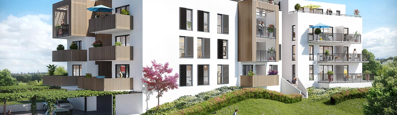 Programme immobilier neuf Oikos à Verson(14), trouver un appartement neuf en Calvados.
