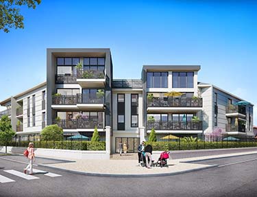 Programme immobilier neuf La Sente des Réaux à Elancourt (78), trouver un appartement neuf en Ile-de-France.