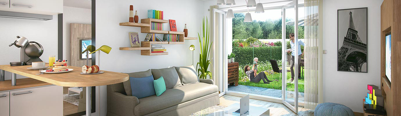 Programme immobilier neuf Bel Horizon à Linas (91), trouver un appartement neuf en Essonne.