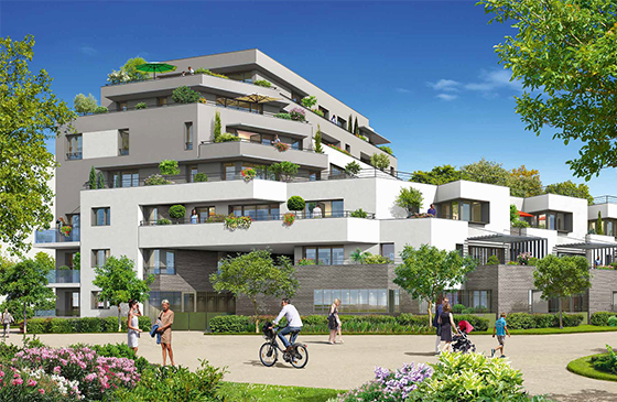 Programme immobilier neuf Le Domaine de L'Arche à Achères(78), trouver un appartement neuf en Yvelines