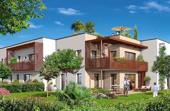 programme immobilier neuf Le Domaine de Flore - Kaufman & Broad