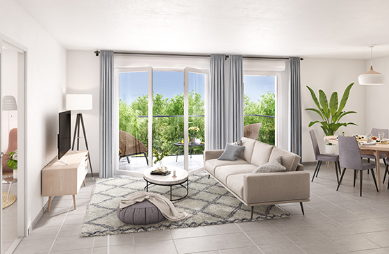 programme immobilier neuf Reflets Mansart - Kaufman & Broad