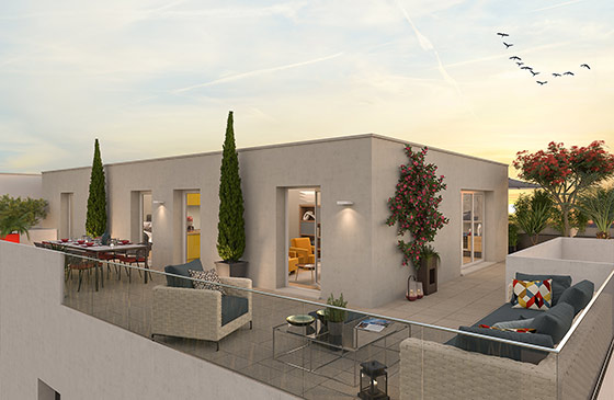 programme immobilier neuf Elegan'ciel - Kaufman & Broad