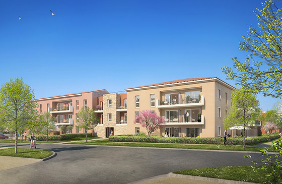 programme immobilier neuf les jardins de la bayorre - Kaufman & Broad