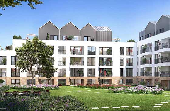 Programme immobilier neuf à Caen(14), trouver un appartement neuf en Calvados.