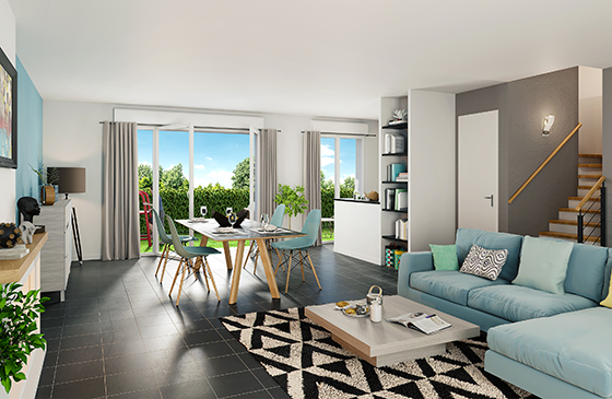 programme immobilier neuf Le Domaine d'Elise - Kaufman & Broad