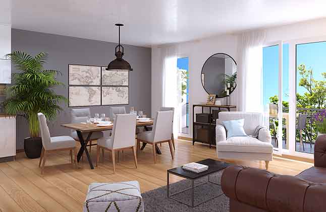Programme immobilier neuf à Maurepas (78), trouver un appartement neuf en Yvelines