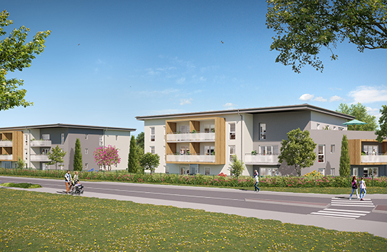 programme immobilier neuf Trio Verde - Kaufman & Broad