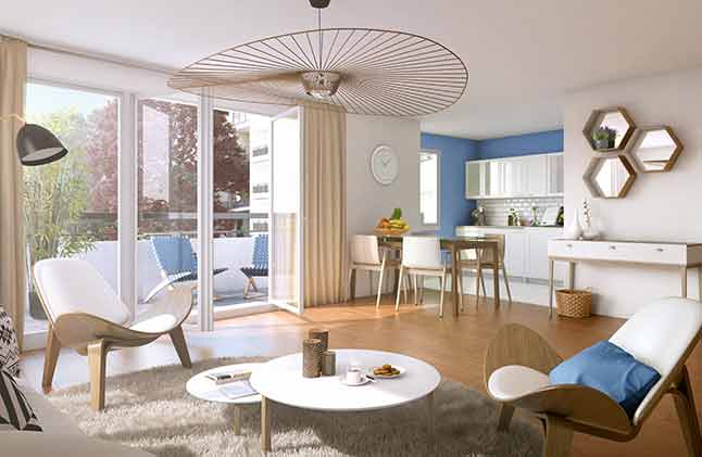 Programme immobilier neuf à Bagnolet (93), trouver un appartement neuf en Seine-Saint-Denis