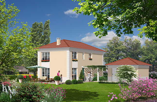 Programme immobilier neuf à Chevry-Cossigny (77), trouver un appartement neuf en Seine-et-Marne.