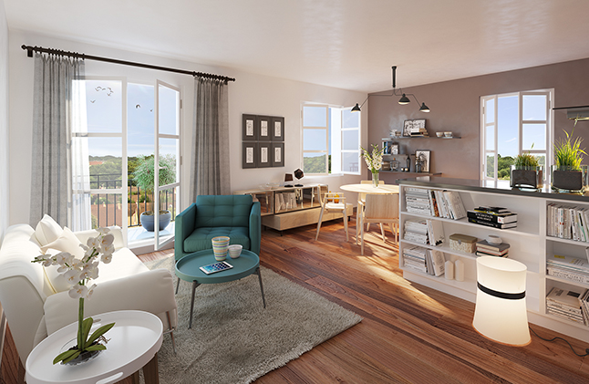 Programme immobilier neuf à Chevry-Cossigny (77), trouver un appartement neuf en Seine-et-Marne.
