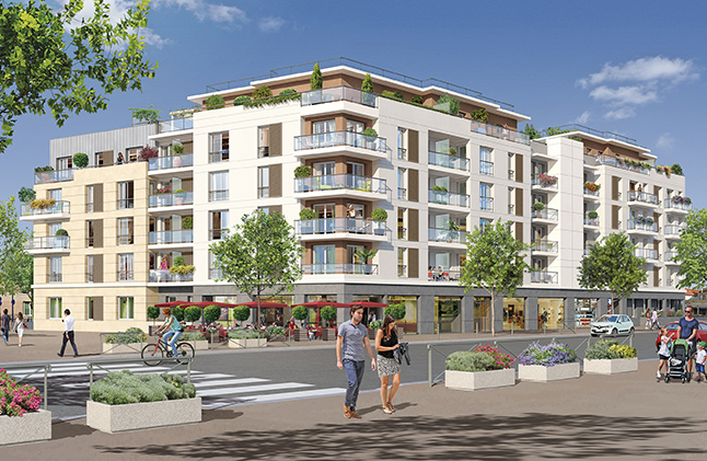 Programme immobilier neuf Places des arts à Drancy (93), trouver un appartement neuf en Seine-Saint-Denis