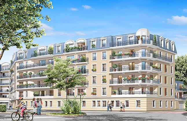 Programme immobilier neuf Esprit Ville II à Franconville(95), trouver un appartement neuf en Val d'Oise