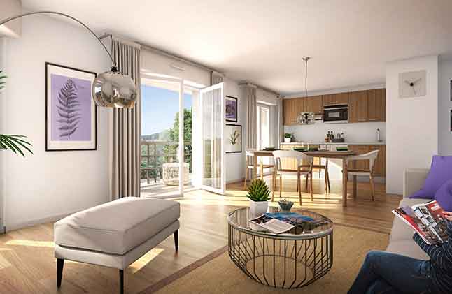Programme immobilier neuf Esprit Ville II à Franconville(95), trouver un appartement neuf en Val d'Oise