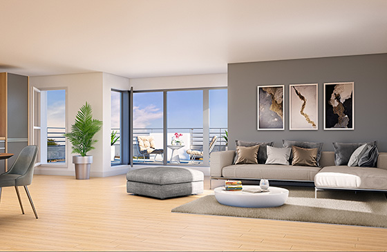 Programme immobilier neuf à MONTMORENCY (95), trouver un appartement neuf en Val d'Oise