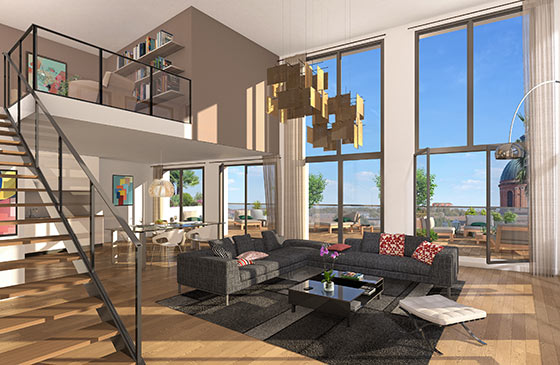 Programme immobilier neuf à Toulouse (31), trouver un appartement neuf en Haute Garonne.